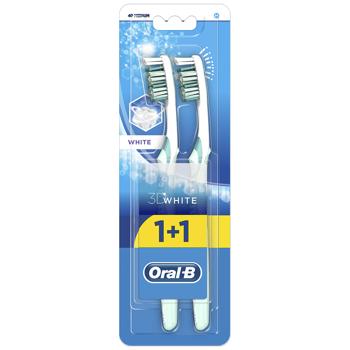 Oral-B 3D White Whitening Toothbrush Medium - buy, prices for COSMOS - photo 2