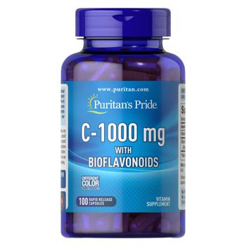 Puritan's Pride Vitamin C with Bioflavonoids 1000mg 100 capsules - buy, prices for Biotus - photo 1