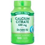 Nature's Truth Calcium Citrate with Vitamin D3 100 caplets