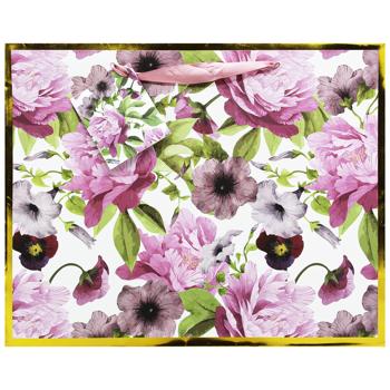 Interdruk Gold Gift Bag 26x32.5cm in assortment - buy, prices for Auchan - photo 3