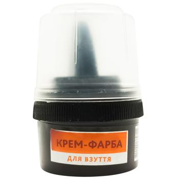 Piton Black Shoe Paint Cream 60ml - buy, prices for Supermarket "Kharkiv" - photo 1