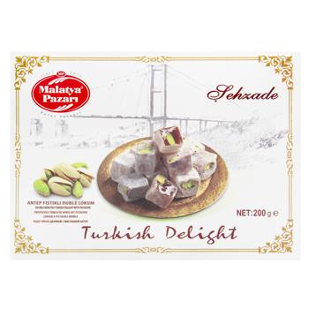 Рахат-лукум Malatya Pazari двойной с фисташкой 200г - купить, цены на NOVUS - фото 2