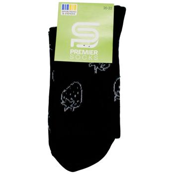Premier Socks Strawberry Children's Crew Socks s.20-22 Black - buy, prices for EKO Market - photo 1