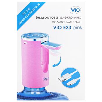 Помпа электрическая ViO розовая E23 - купить, цены на - фото 3