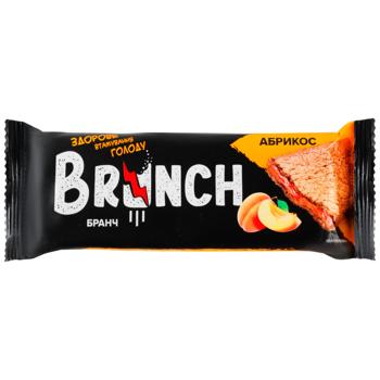 Снеки АВК Brunch мультизлакові зі шматочками натурального абрикоса 56г - купити, ціни на КОСМОС - фото 1