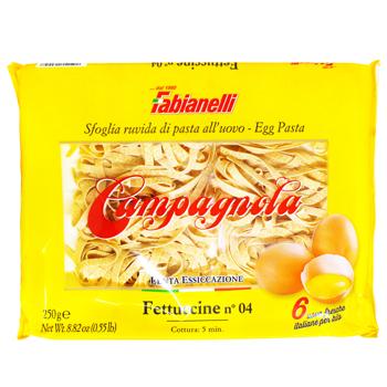 Макаронні вироби Fabianelli Фетучіні яєчні 250г - купити, ціни на КОСМОС - фото 1