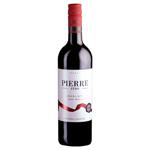 Вино Pierre Chavin Zero Merlot безалкогольне червоне напівсолодке 0,75л