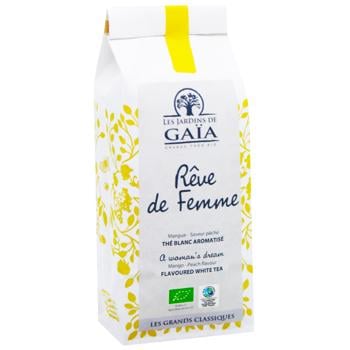 Les Jardins de Gaia A Woman's Dream Peach-Mango Organic White Tea 50g - buy, prices for WINETIME - photo 2