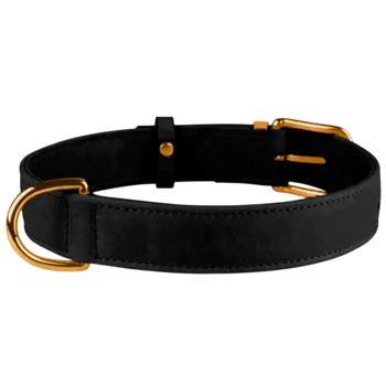 Barksi BronzeDog Crazy шкіряний нашийник для собак XXS - чорний - купить, цены на MasterZoo - фото 4