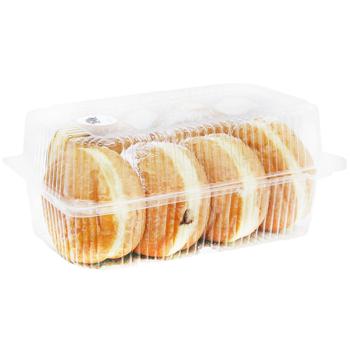 Auchan Donut with Chocolate Filling 70g 6pcs - buy, prices for - photo 3
