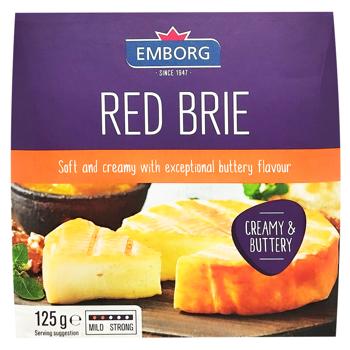 Emborg Red Brie Cheese 60% 125g - buy, prices for Supermarket "Kharkiv" - photo 3