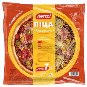 Legko! Amerikana Frozen Pizza 420g - buy, prices for ULTRAMARKET - photo 1
