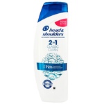 Шампунь и бальзам-ополаскиватель Head & Shoulders 2в1 Основной уход против перхоти 360мл