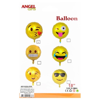 Angel Gifts Balloon Smile 46cm - buy, prices for MegaMarket - photo 1