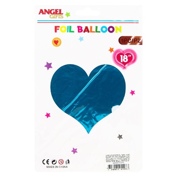 Кулька Angel Gifts повітряна Сердце 41х43см - купити, ціни на - фото 3