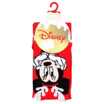 Носки детские Conte-Kids New Year Disney 21С-66СПМ 646 красный размер 16-18 - купить, цены на КОСМОС - фото 1