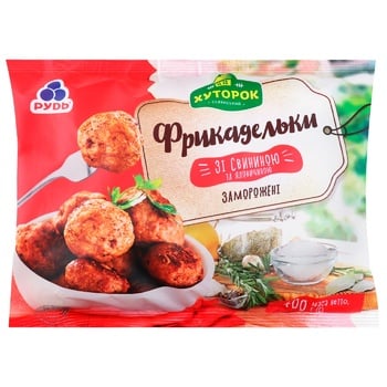 Фрикаделькі Рудь зі свининою та яловичиною 400г - купити, ціни на Auchan - фото 1