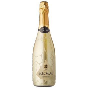 Pata Negra Brut Cava Semi-dry Sparkling Wine 11.5% 0.75l