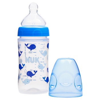 Nuk New Classic FC Plastic Bottle with Silicone Baby's Dummy 1p 150ml - buy, prices for - photo 2