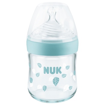 Бутылка Nuk Nature Sense стеклянная с силиконовой соской 1р 120мл - купить, цены на - фото 3