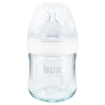 Бутылка Nuk Nature Sense стеклянная с силиконовой соской 1р 120мл - купить, цены на - фото 2