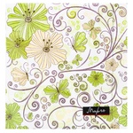 Margo Green Flowers Three-layer Napkins 33*33cm 18pcs