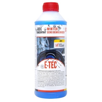 E-Tec Windshield Washer Winter Concentrate -80C 1l - buy, prices for Auchan - photo 1