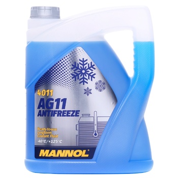 Mannol AG11 Blue Antifreeze 5l -40C + 125