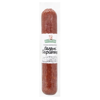 Myasnyy Hutir Salami Sofiyivska Semi-smoked Sausage First Grade by Weight - buy, prices for - photo 2