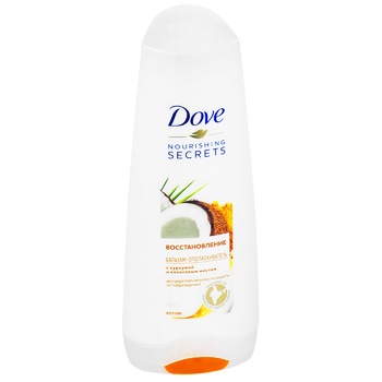 Dove Recovery with Turmeric and Coconut Oil Hair Conditioner 200ml - buy, prices for MegaMarket - photo 2