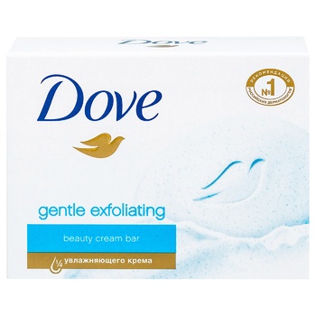 Крем-мыло твердое Dove Нежное отшелушивание 100г - купить, цены на Auchan - фото 2