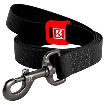 Повідець Waudog Waterproof водостійкий 183см / 15мм чорний - купити, ціни на MasterZoo - фото 1