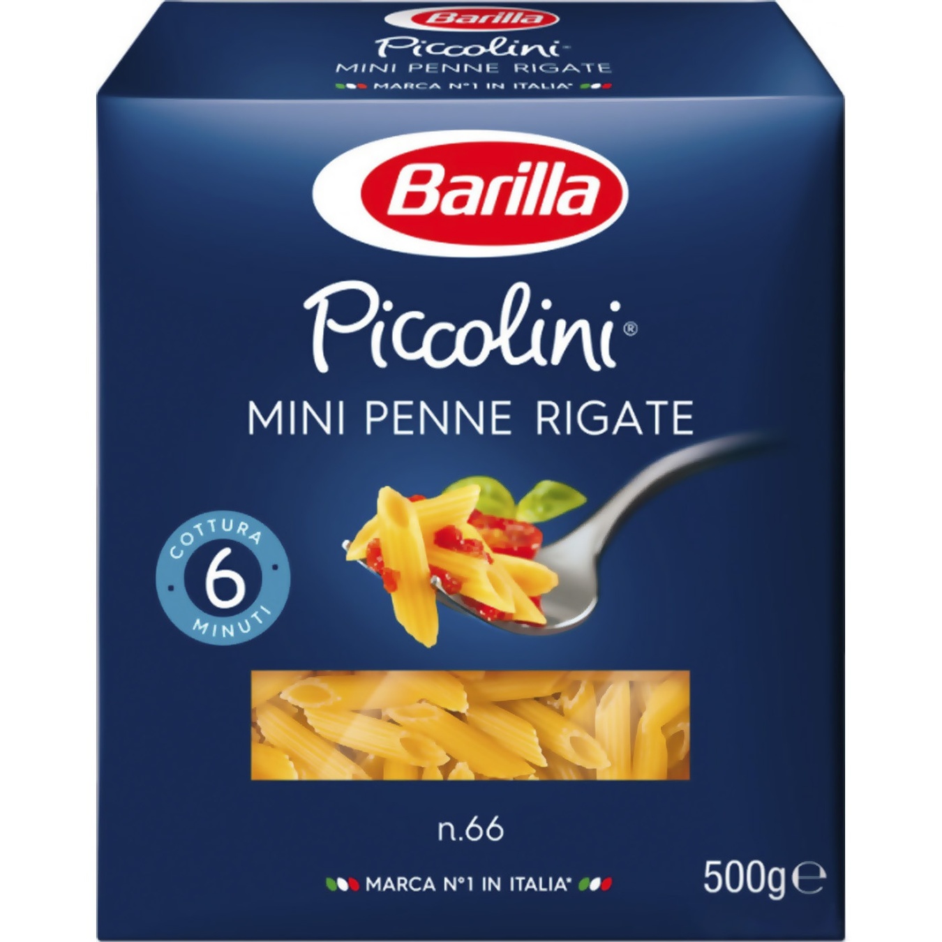 

Макароны Barilla Piccolini Mini Penne Rigate 500г