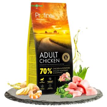 Profine Dry Food with Chicken and Potatoes for Dogs of All Breeds 12kg - buy, prices for MasterZoo - photo 3