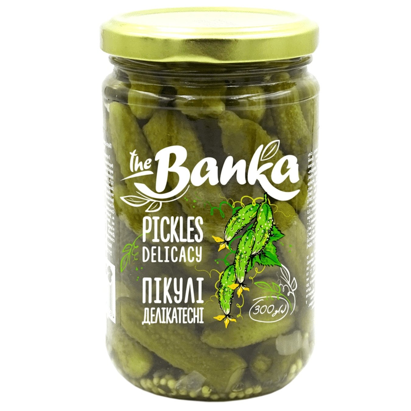 

Пикули The Banka деликатесные пастеризованные 300г