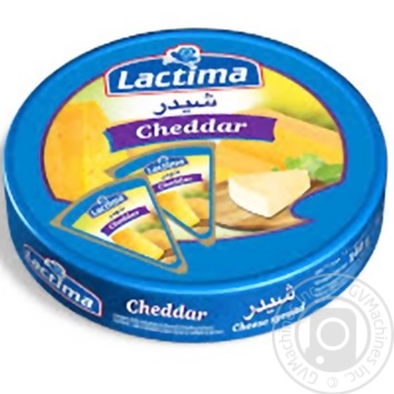 Сир плавлений Lactima Cheddar 40% 140г - купити, ціни на Восторг - фото 2