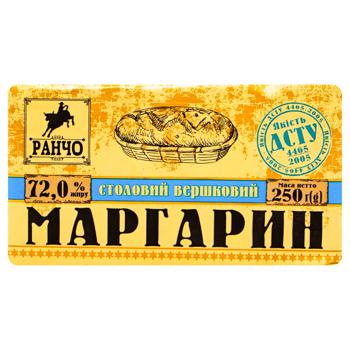 Маргарин Ранчо Сливочный столовый 72% 250г - купить, цены на - фото 2