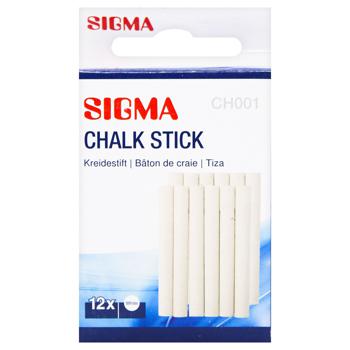 Sigma White Chalk Sticks 12pcs - buy, prices for METRO - photo 2