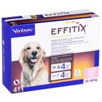 Virbac Effitix Drops on Withers for Dogs from 20 to 40kg from External Parasites 268mg/2400mg 1 pipette