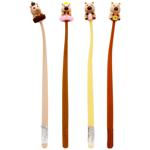 Ручка гелева Капібара синя 0,5мм в асортименті