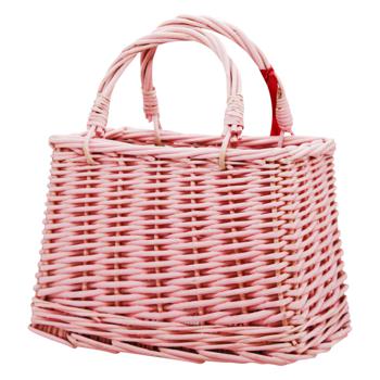 Rectangular White-Gray Basket 23*10*18cm