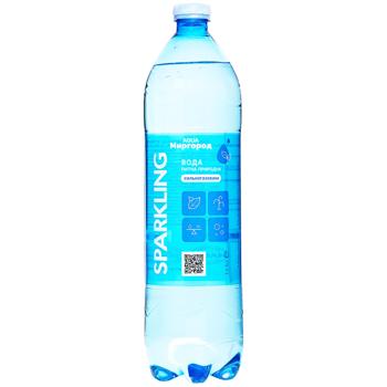 Вода питьевая Aqua Миргород Sparkling сильногазированная 1л