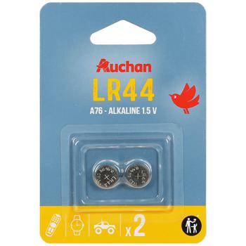 Auchan Standard Batteries LR44 2pcs - buy, prices for Auchan - photo 1