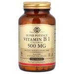 Solgar Thiamin Vitamin B1 500mg 100 tablets