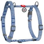 Шлея для собак Collar Re-cotton H-подібна M - cиній
