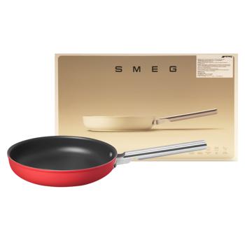 Smeg 50x Red Frying Pan 26cm