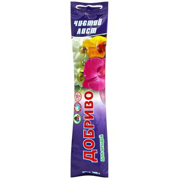 Chistyy List Crystalline Fertilizer for Orchids 100g - buy, prices for Auchan - photo 1