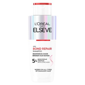 L'Oreal Paris Elseve Bond Repair Shampoo for Restoring Damaged Hair 200ml