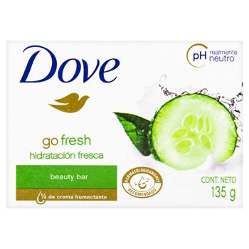 Крем-мыло твердое Dove Go Fresh Прикосновение свежести 135г - купить, цены на METRO - фото 3