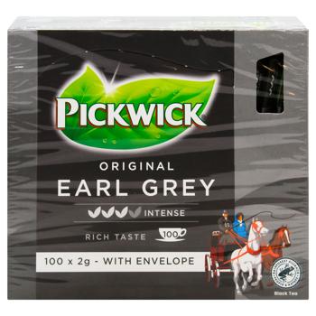 Чай черный Pickwick Earl Grey с бергамотом 2г*100шт - купить, цены на METRO - фото 4